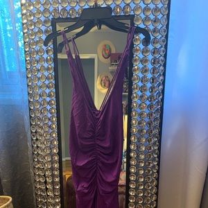 Michelle Jonas  Halter Keyhole Dress